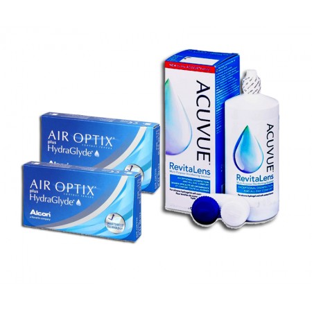 Pack Air Optix Hydraglyde RevitaLens